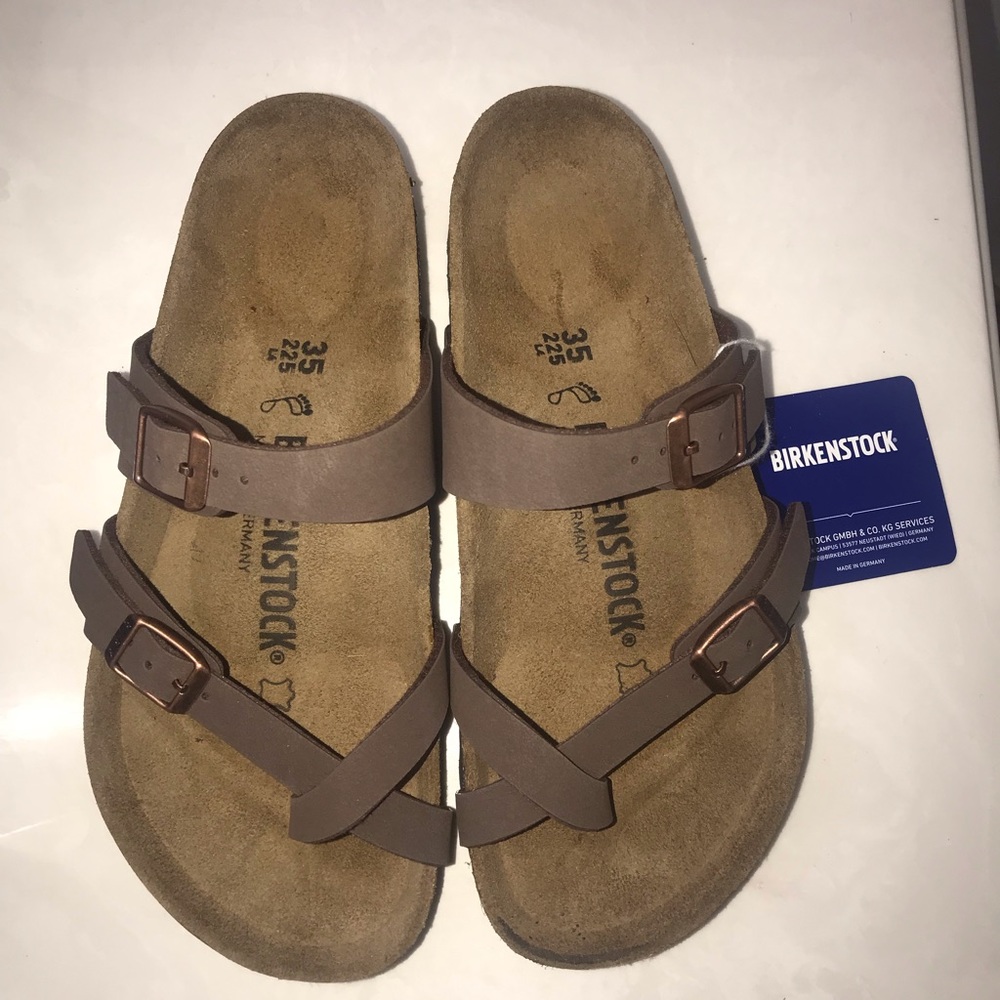 New Mayari Birkenstock’s Mocca Size 4 (35)